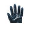 GUANTO PALMATO DORSO RICOPERTO IN NITRILE BLU