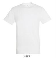 T-SHIRT UNISEX MANICA CORTA MOD.REGENT COLORE BIANCO