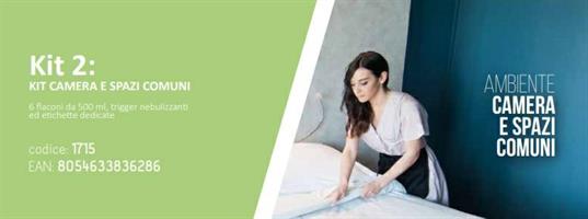 KIT PULIZIA CAMERA E SPAZI COMUNI HC 500ML