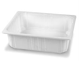 VASCHETTA 1/2 GASTRO. BIANCA IN PP 320X265X110MM CF=55PZ