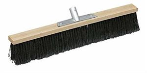 SCOPA INDUSTRIALE 80CM NYLON NERO