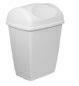 CESTINO PORTARIFIUTI 15LT BIANCO C/COPERCHIO BASCULANTE