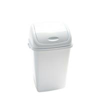 PATTUMIERA 50LT BIANCO C/COPERCHIO BASCULANTE