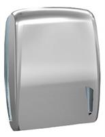 DISPENSER ASCIUGAMANI PIEG.V/C TITANIUM/TRASPARENTE