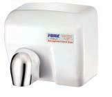 ASCIUGAMANI ELETTRICO METALLICO BIANCO FOTOCELLULA 2400W