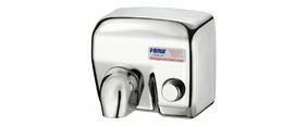 ASCIUGAMANI ELETTRICO ACCIAIO LUCIDO PULSANTE 2400W