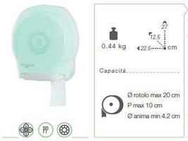 DISPENSER CARTA IGIENICA MINI DIAM.20 ECOLINE BEEO MUNDO