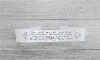 FASCIA IGIENICA SIGILLO WC IN CARTA NEUTRA CT=2000PZ