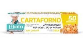 CARTA FORNO SCATOLATA PROFESSIONALE 50MT H40 -41GR/MQ