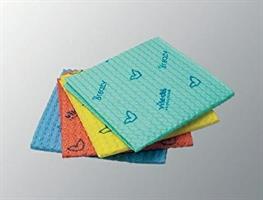 PANNO 35x36CM MICROFIBRA BREAZY ROSSO CF=25PZ