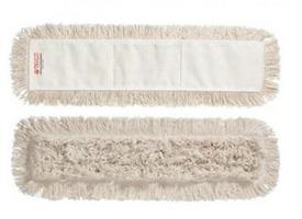 RICAMBIO FRANGIA 40CM BIANCA IN COTONE CON TASCHE