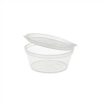 CONTENITORE SALSE C/COP. 60ML PP TRASPARENTE CF=50PZ