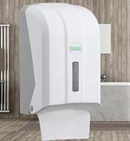 DISPENSER CARTA IGIENICA INTERFOGLIATA ABS BIANCO MUNDO