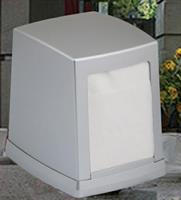 DISPENSER TOVAGLIOLO BAR 17X17 IN ACCIAIO GRIGIO