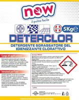 DETERGENTE GEL IGIENIZZANTE CLOROATTIVO DETERCLOR NOW 5KG