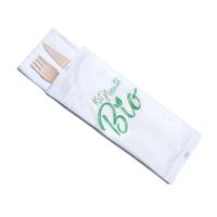 BIS POSATE RIUTILIZZABILE BIANCO FORC+COLT+TOV.CT=400PZ
