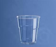 BICCHIERE 250CC R-PET TRASPARENTE CF=50PZ