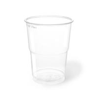 BICCHIERE 300CC R-PET TRASPARENTE CF=50PZ