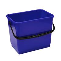 SECCHIO IN PLASTICA BLU 4LT CON MANICO - KIT ROLL