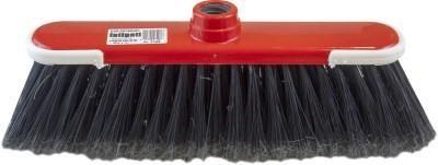 SCOPA PIATTA EXTRA CON PARAURTI E SETOLE NERE