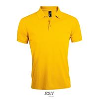 POLO UOMO MANICA CORTA MOD.PRIME COLORE GIALLO ORO