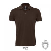 POLO UOMO MANICA CORTA MOD.PRIME COLORE CIOCCOLATO