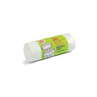 BUSTE ROTOLI HOTEL 42X55 BIANCO PE 15LT-5GR-11MY RT=30PZ