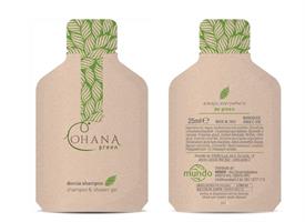 DETERG. SHAMPOO/DOCCIA OHANA GREEN STAND-UP 25ML CT=300PZ