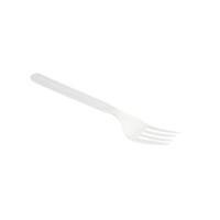 FORCHETTA BIANCO COMPACT  RIUTILIZZABILE CF=15PZ