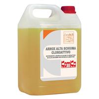DETERGENTE ALCALINO ARNOX ALTA SCHIUMA CLOROATTIVO 5KG