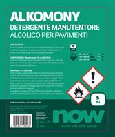 DETERGENTE BASE ALCOLICA PER TUTTI I PAVIMENTI ALKOMONY 5KG